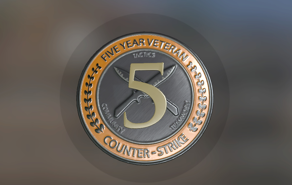 CONTA STEAM ANTIGA - DE 23 ANOS | SETEMBRO | 2003 | Medalhas de 5 e 10 Anos