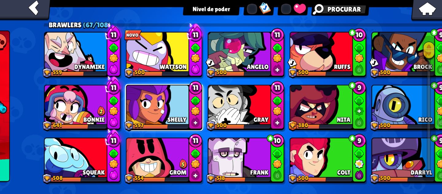 Conta de Brawl stars super rara