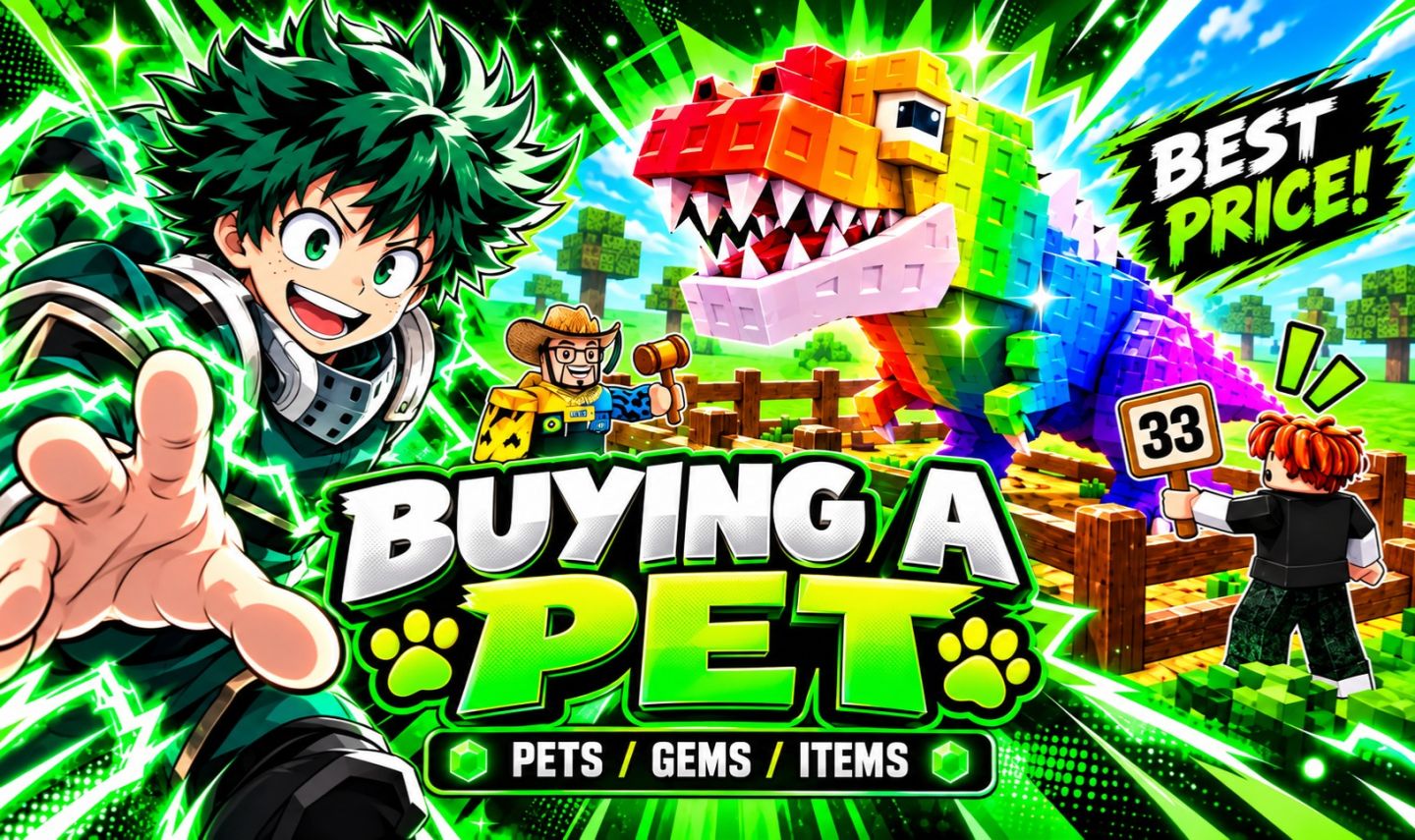 (GAMEPASSES) BUY A PET/COMPRAR ANIMAL DE ESTIMAÇÃO