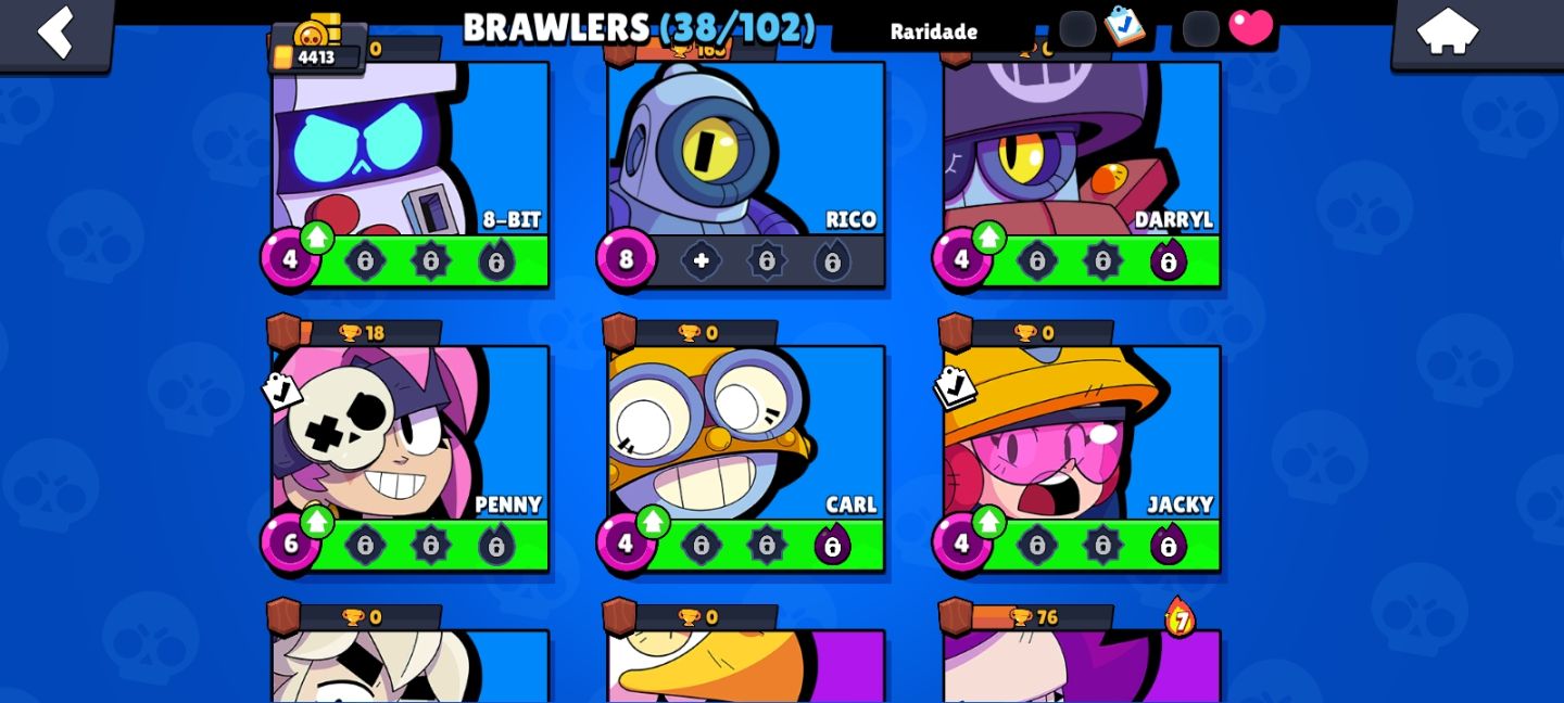 Conta Clash Royale + Brawl stars
