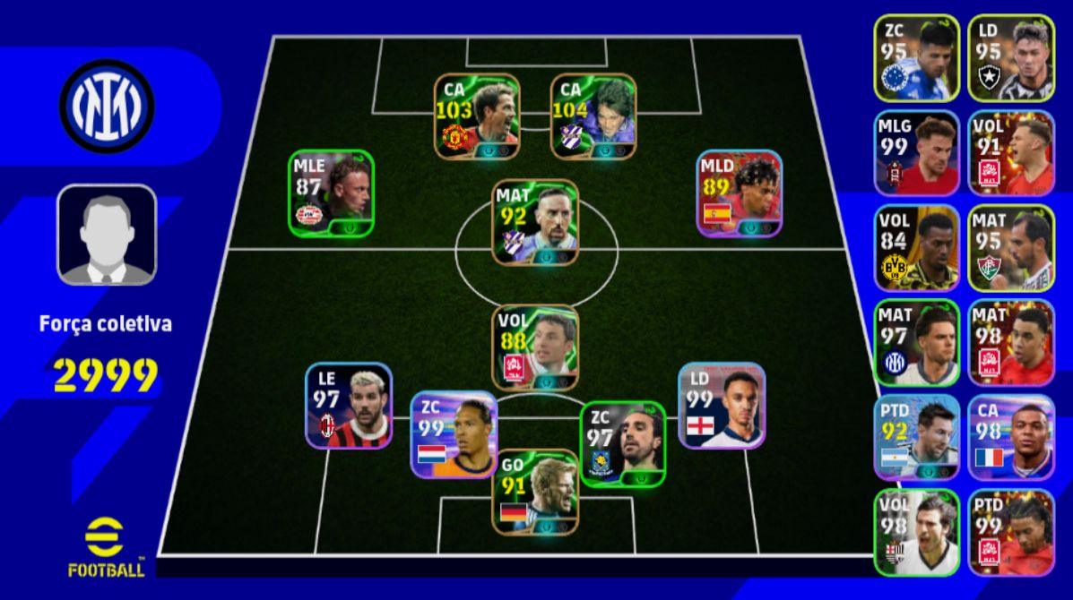 Contas Efootball Iniciais com Épicos/big Times Garantidos! Vol. 05