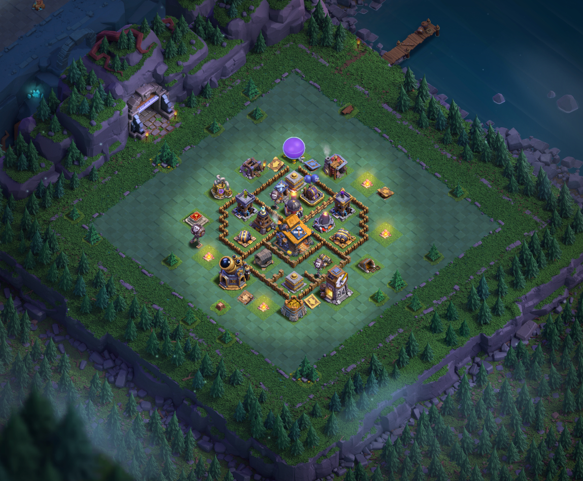 Conta CV16 Clash of Clans