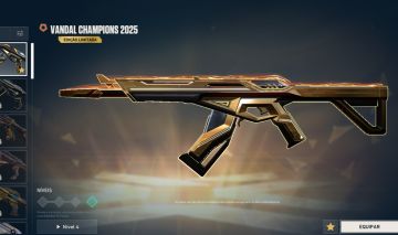Conta valorant com vandal chanpions 2025,