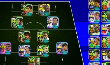 CONTA EFOOTBALL MUITO FORTE SUÁREZ 108 + DEMBÉLÉ 106