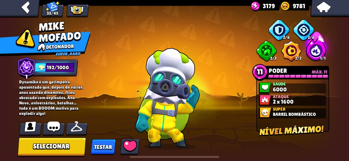 Brawl Stars | 16.7K Troféus + 74 Brawlers