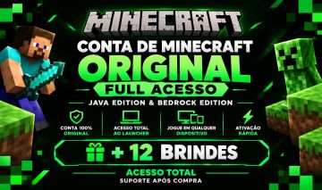 MINECRAFT FULL ACESSO ORIGINAL