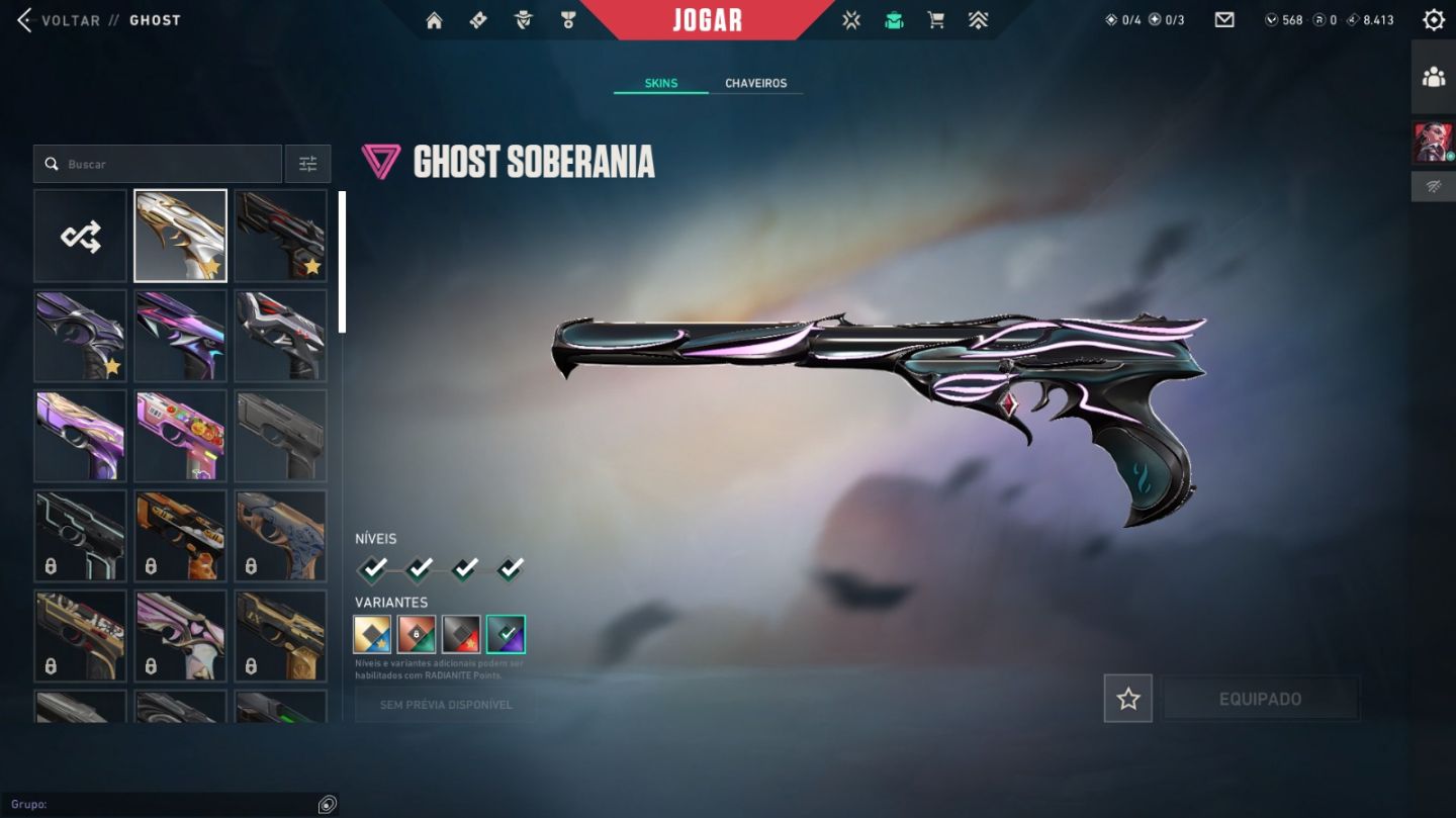 CONTA VALORANT | 37 SKINS | +R$ 3.600 GASTOS | ASC2 | NÍVEL 137 | PEAK IMORTAL 1