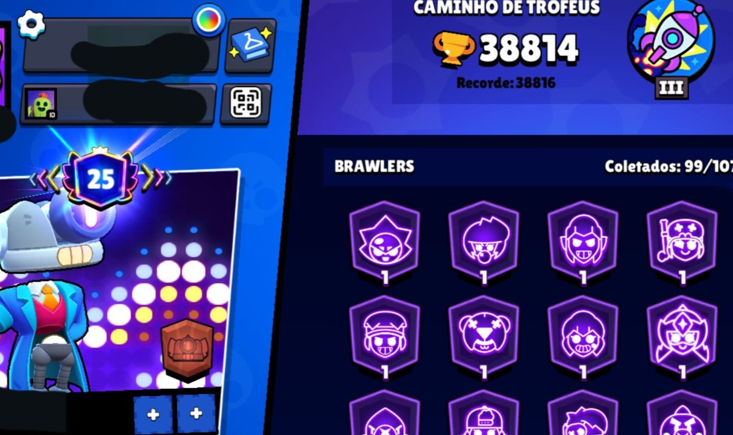Brawl Stars | 38K Troféus | Conta 2019 | Skins Raras, Míticas e Lendárias