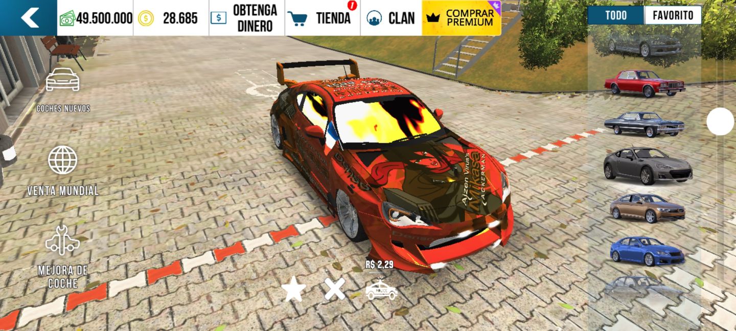 Carro personalizado exclusivo única o tempo está se acabando