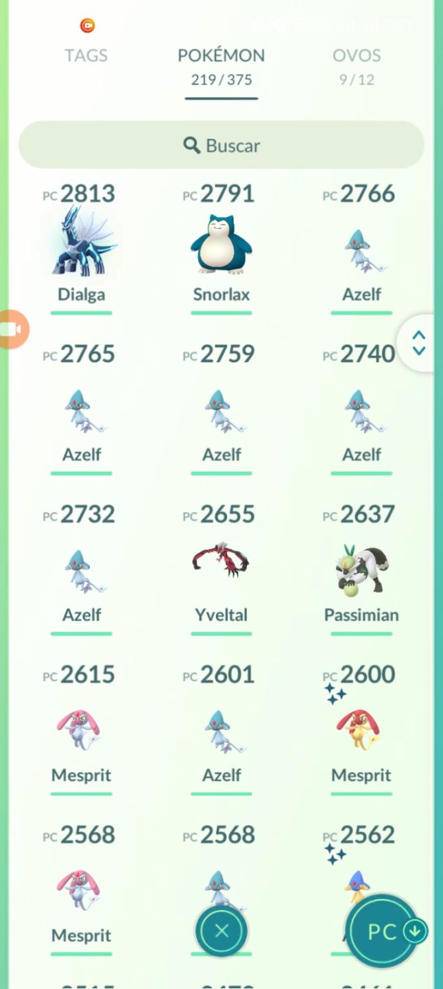 Conta nível 46e 6místico e 88 lendários e 9 mewtwo de armadura 1 mewtwo 100%