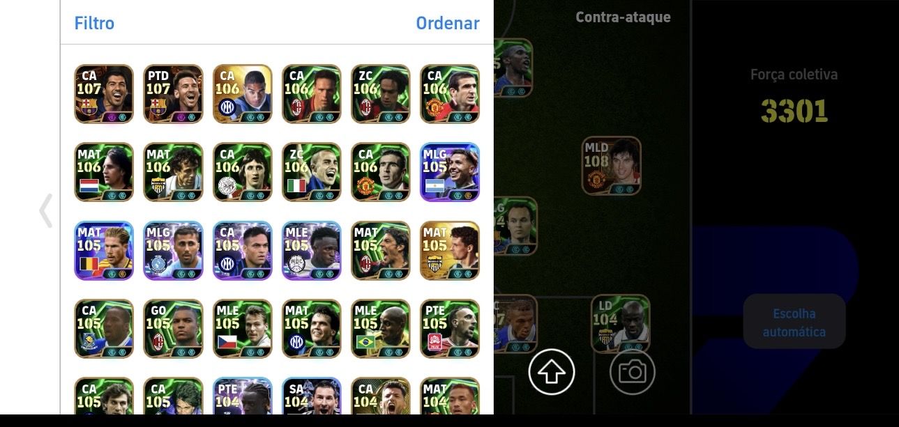 CONTA FULL EFOOTBALL! Terceiro banco ótima totalmente limpa de tudo !!