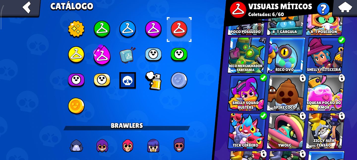 CONTA BRAWL STARS | 2K TROFÉUS