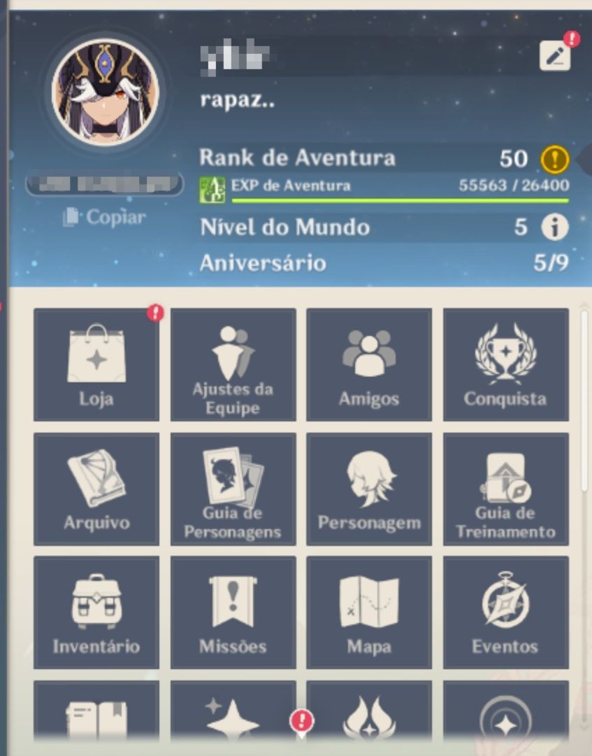 Cyno, nahida, vesna e varesa server América