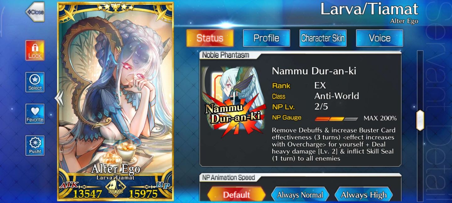 FGO NA 9 SSR (11 NP) | Tiamat NP2 + Draco NP2 | Oberon | Starter Camelot