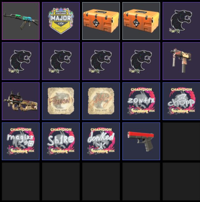 CONTA STEAM + CS COM SKINS