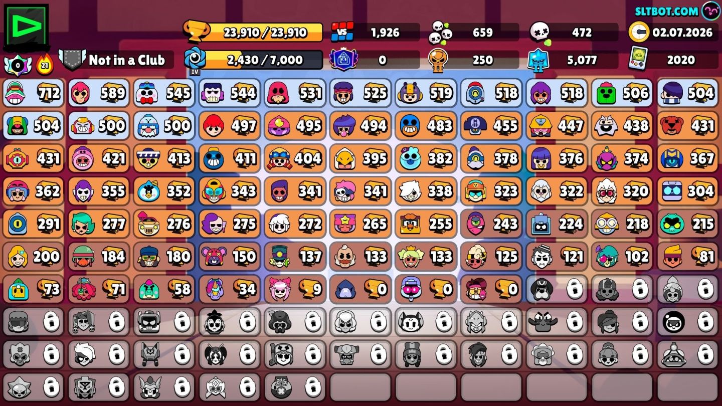 Conta Brawl stars para Iniciantes