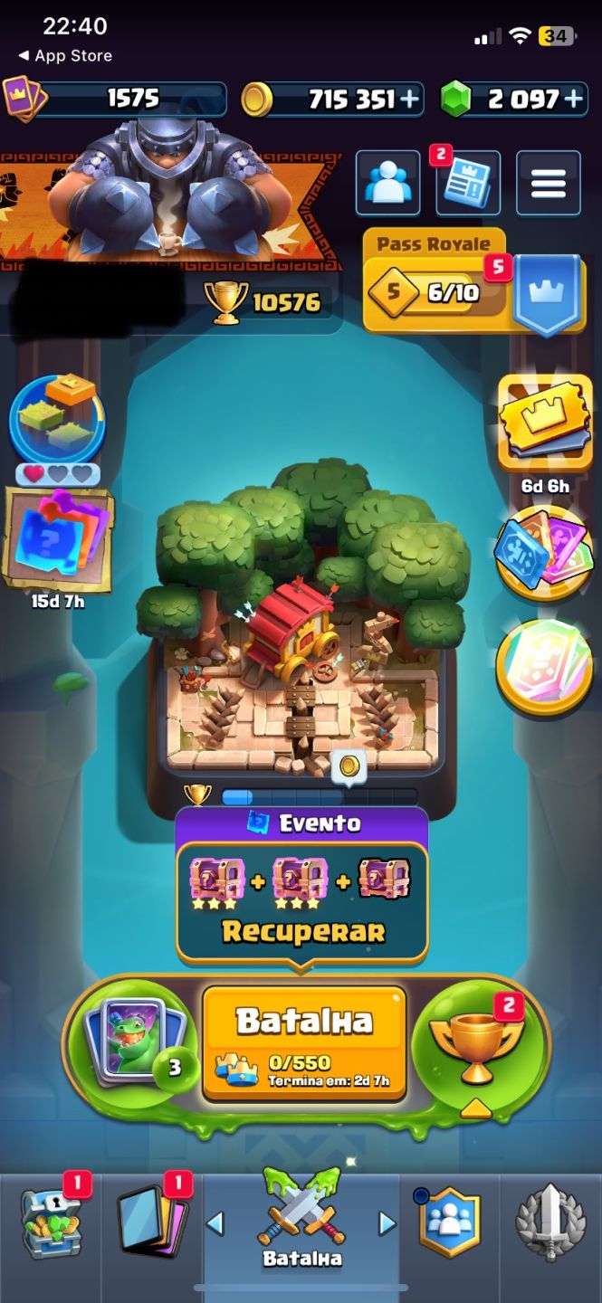 Conta de CR TOP