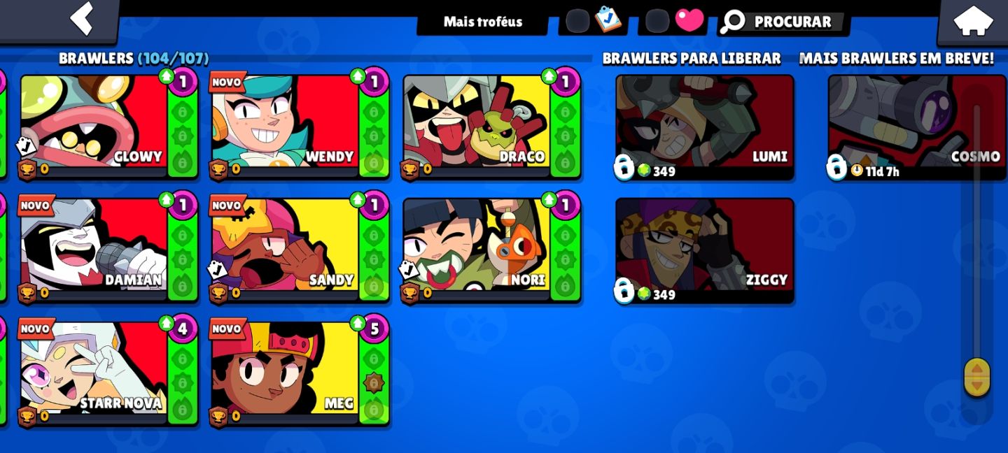 Conta de Brawl 50K de troféus, (PRA SAIR HOJE!!!))