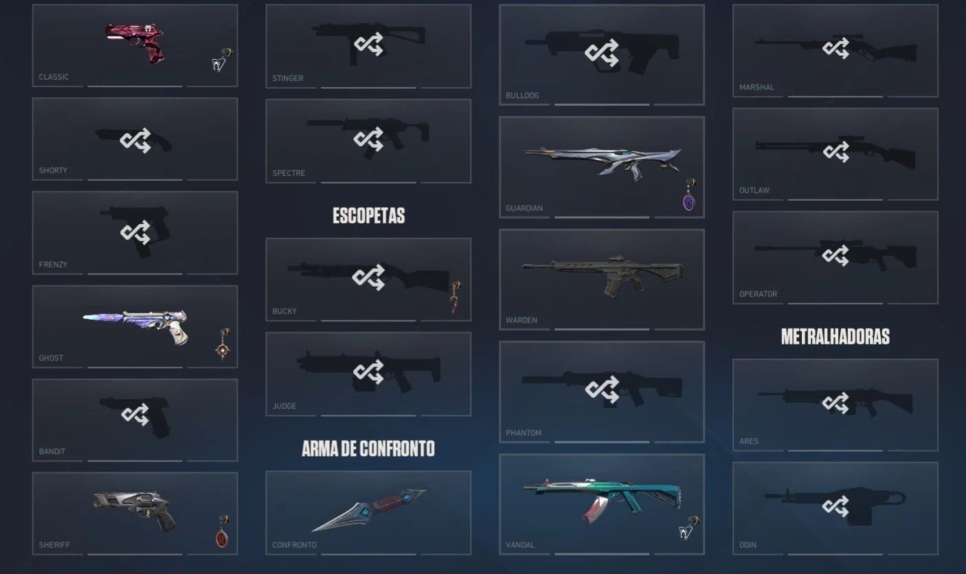 CONTA VALORANT PARA SAIR (1100 REAIS GASTOS+) BASTANTE SKIN + ELO