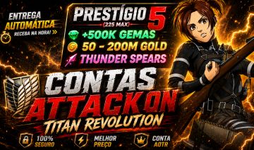 Contas Lvl MAX AoTR [ENTREGA AUTOMÁTICA]