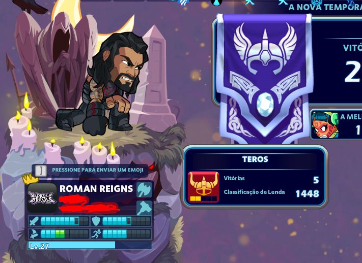 CONTA DE BRAWLHALLA (EXCLUSIVA!)