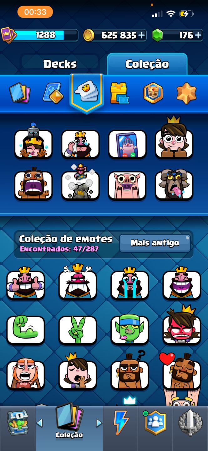 CONTA DE CLASH QUASE 7K DE TROFÉUS EVOS E HERÓIS JUNTO COM CONTA DE BRAWL STARS