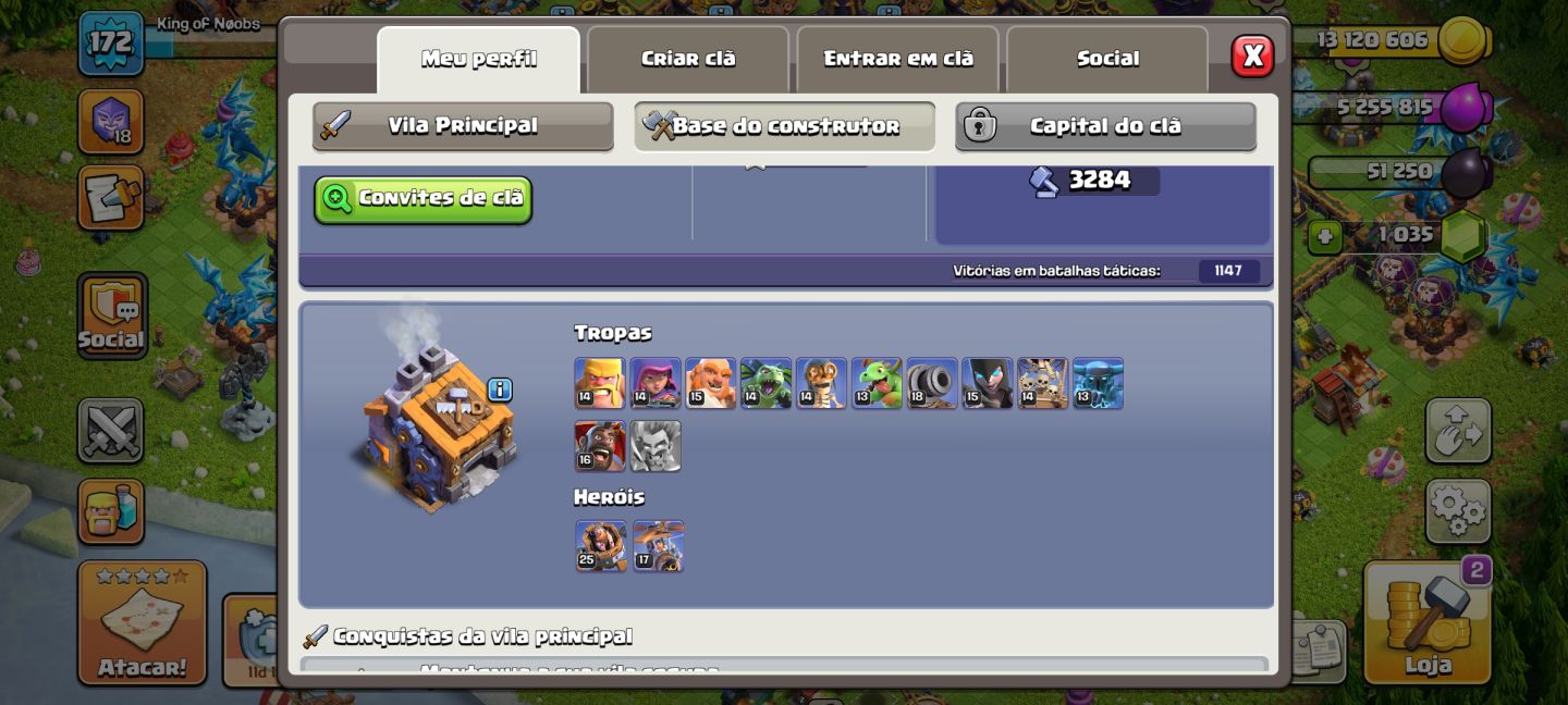 Clash of Clans | CV15 com LVL 172