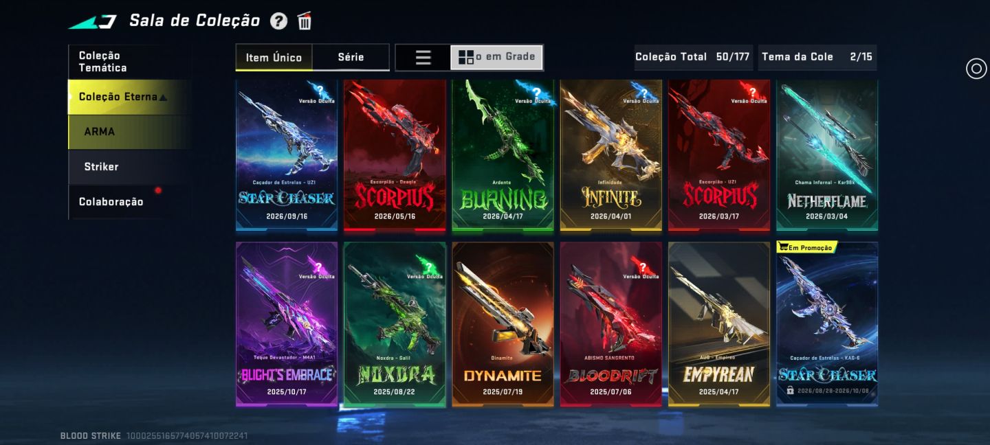 Conta de Blood Striker De 2023