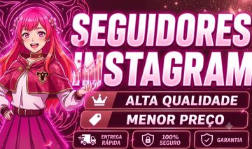 INSTAGRAM - SEGUIDORES, CURTIDAS, VISUALIZAÇÕES, VIEWS (entrega rapida)