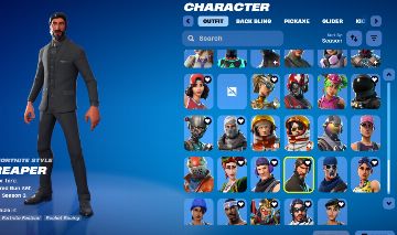 CONTA S3,S4 FULL+101 SKINS/SALVE MUNDO DE VBUCKS/TUBARÃO MAKO/TWITCH PRIME SKINS