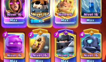 Conta Clash Royale bem Upada
