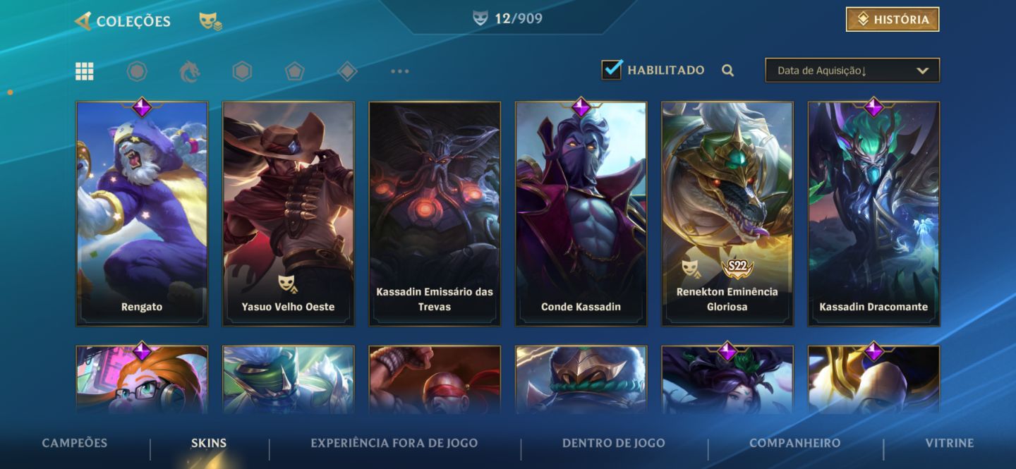 Conta wild rift mono kassadin