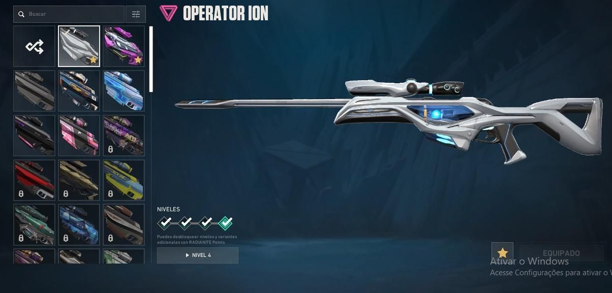 Conta valorant R$7000 gostos nela. Skins exclusivas da champions 2023,24,25