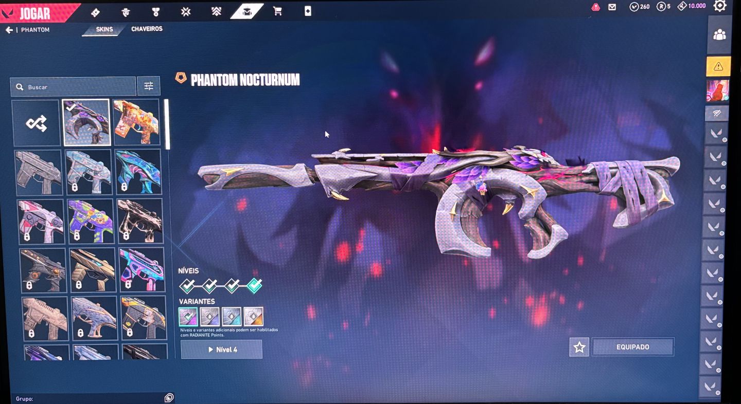 VALORANT LVL 33 | SEM ELO | BUTTERFLY SINGULARIDADE + EX.O + KURONAMI | ORIGINAL