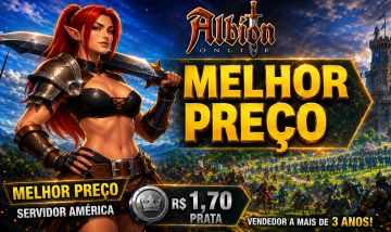 PRATA (R$1.7) - ALBION ONLINE | AMÉRICA - (ONLINE)