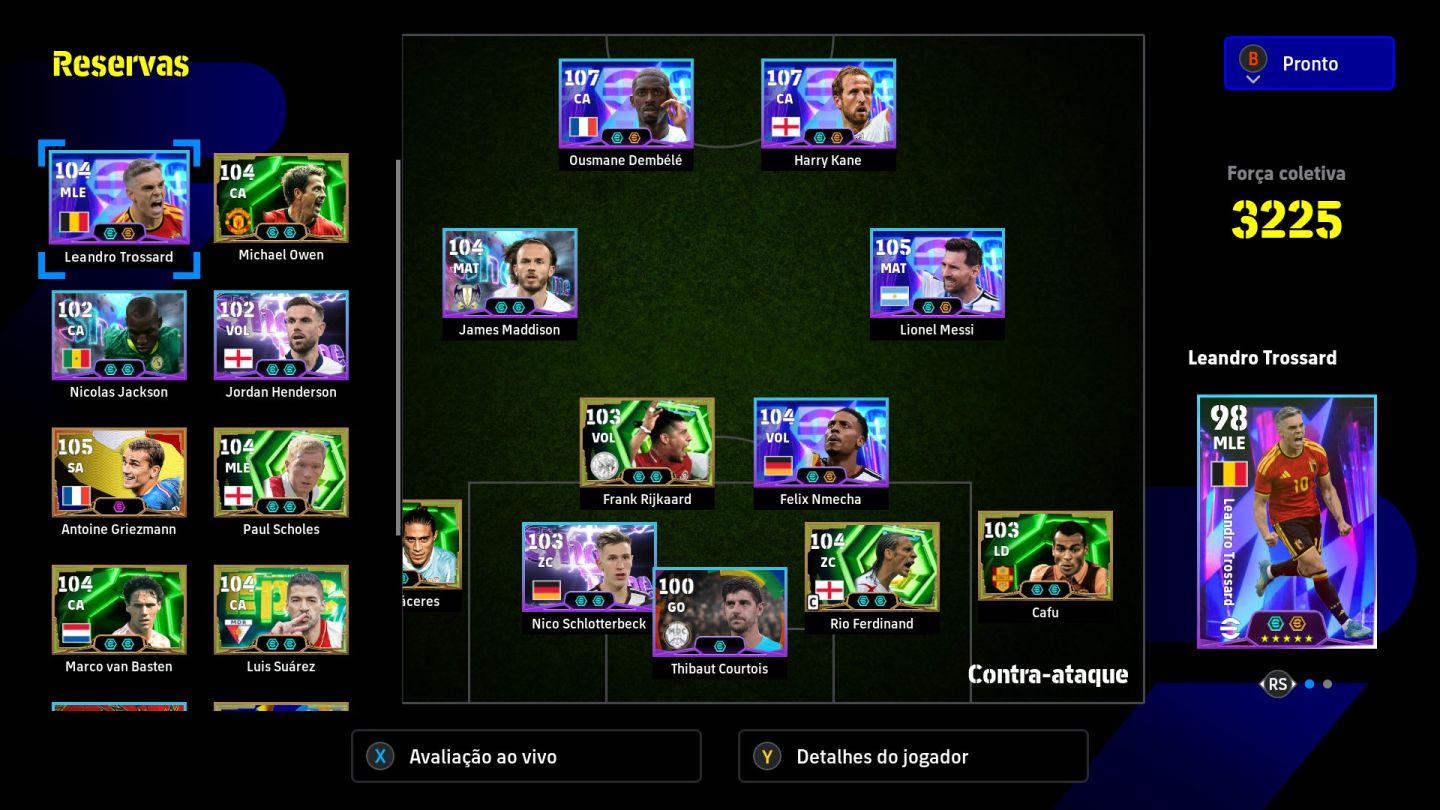 Conta Efootball Steam