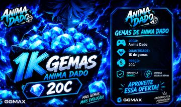 ANIMA DADO | 1K GEMAS POR APENAS 20C