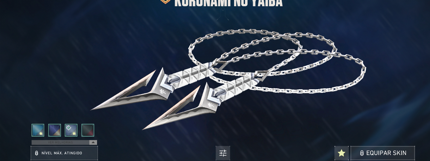 FACA KURONAMI, VANDAL NOVO CONJUNTO ETC