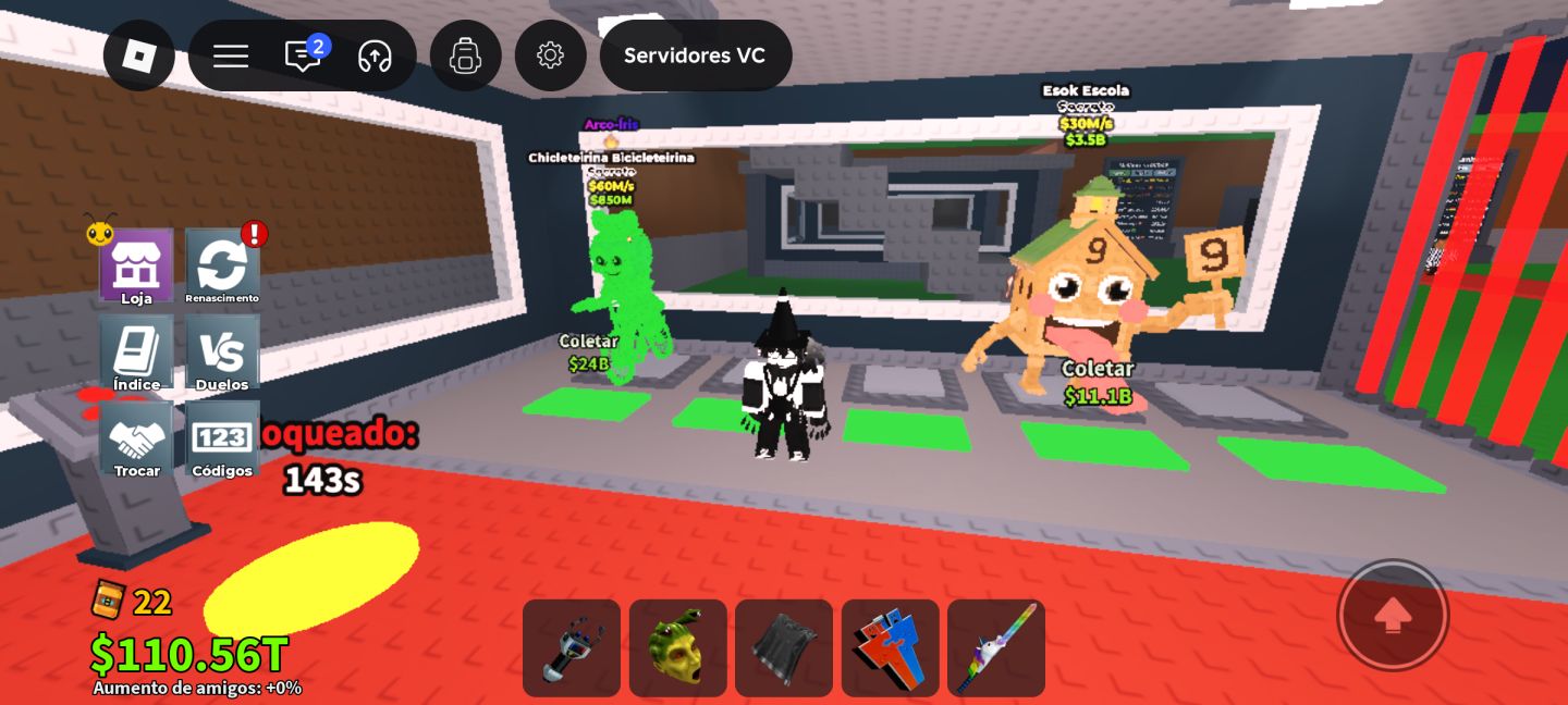 Conta Roblox Top, Várias skins e vários jogos upados