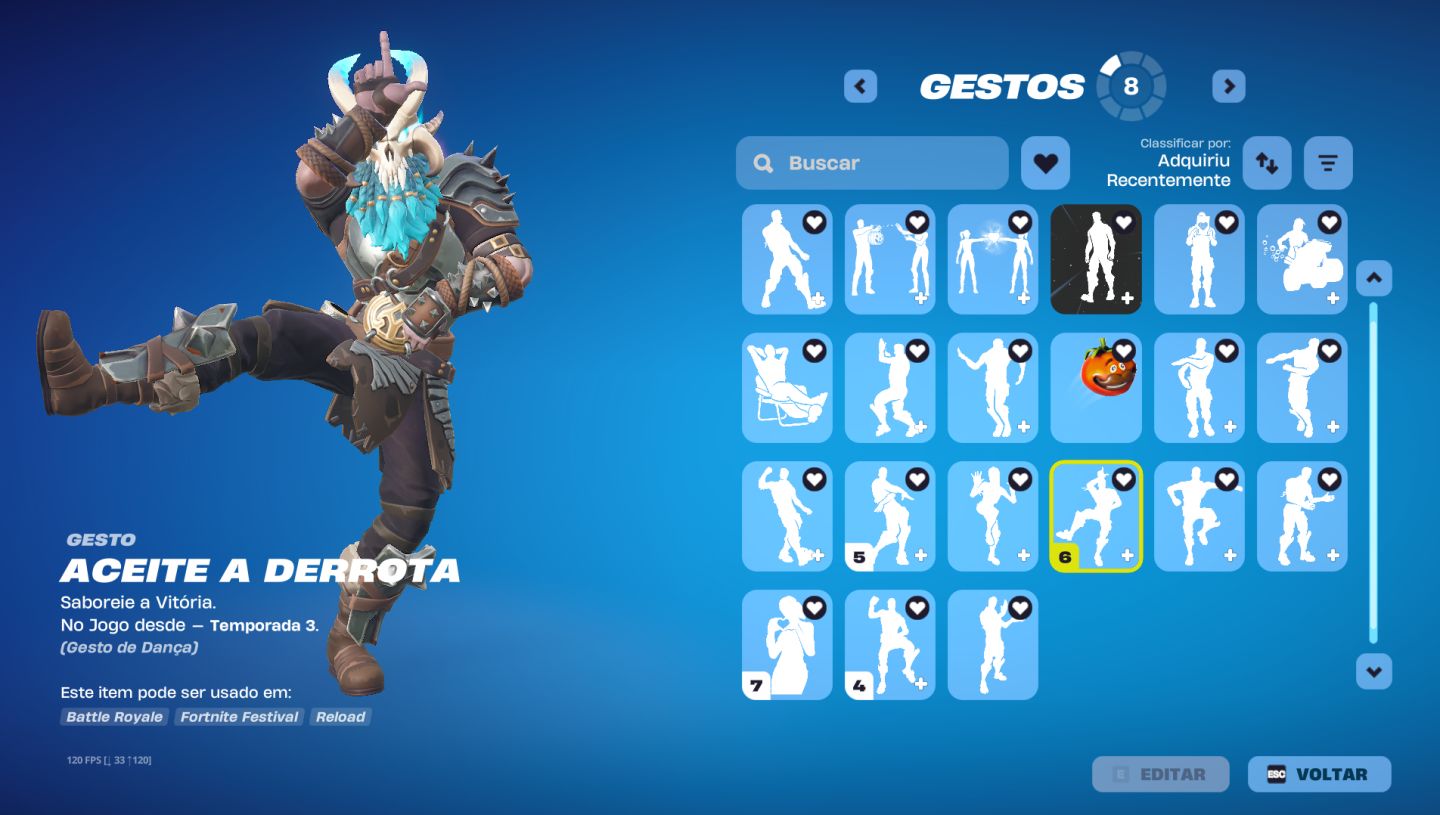 CONTA ANTIGA, 137 SKINS, PASSES ANTIGOS, ( 2 até o 6 da Temporada 1) E MUITO+++