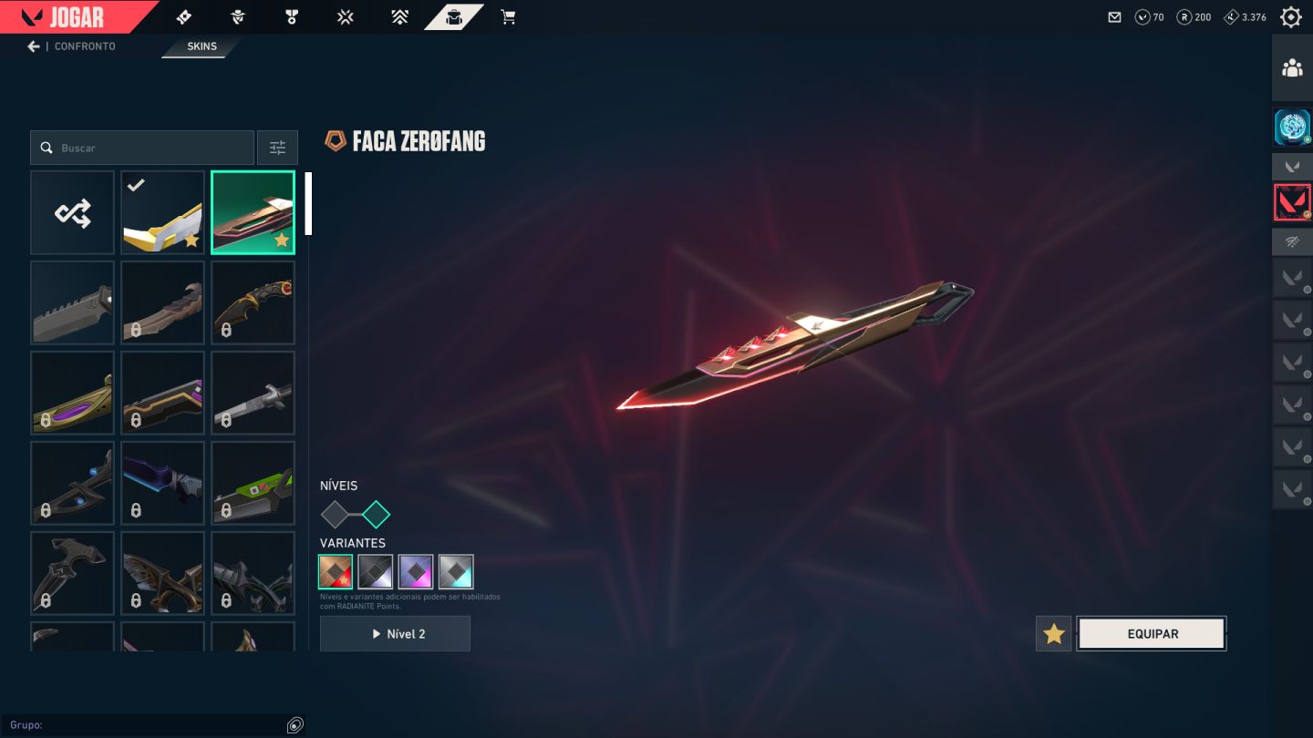 CONTA VALORANT FULL ACESSO | VANDAL GAIA + SHERIFF ONETAP + PHANTOM RADIANT