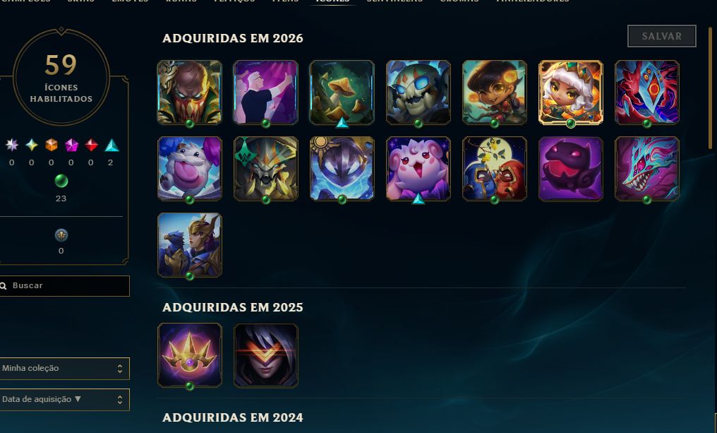 [Entrega Automática] Lol Esmeralda, 47 Skins, Skins Lendárias, 25K Ea, Lvl 50