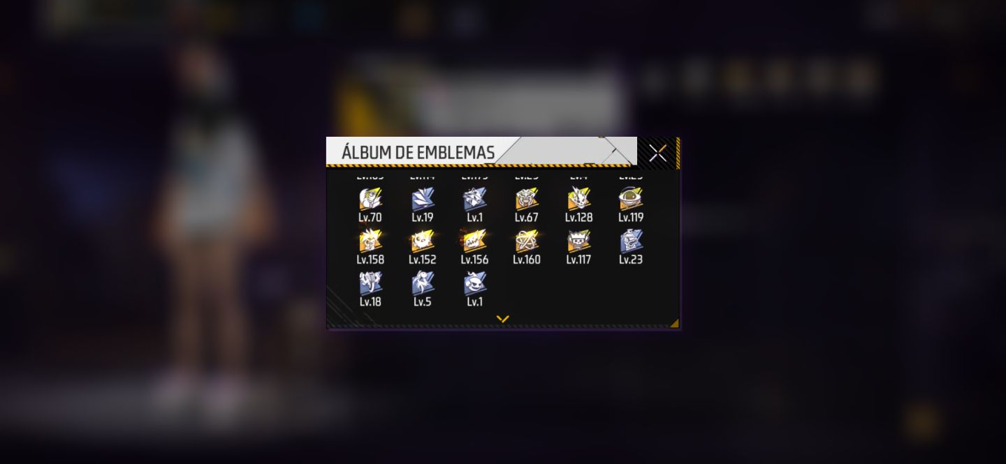 CONTA LEVEL 65 | 3 EVOLUTIVAS | BARBINHA | 27 PASSES | SEM E-MAIL DE REC