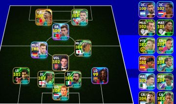 CONTA CR7, VAN DE SAR + BONNUCI (Conta Top de Efootebol)