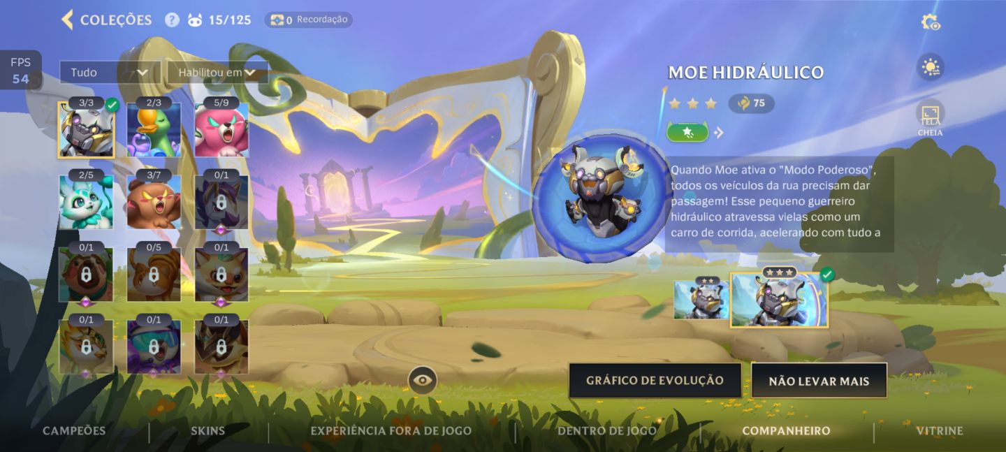 Conta Wild Rift a venda mestre+ com várias skins