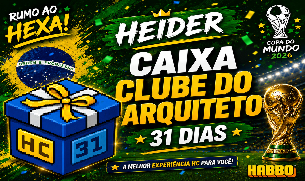 [PROMOÇÃO] CLUBE DO ARQUITETO - 31 DIAS HABBO HOTEL
