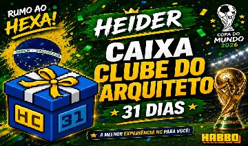 [PROMOÇÃO] CLUBE DO ARQUITETO - 31 DIAS HABBO HOTEL