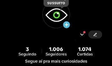 TikTok de 1K seguidores!