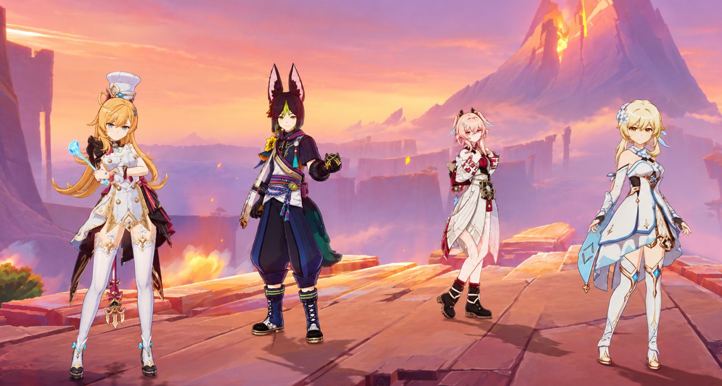 Conta Genshin Impact - Tighnari /Escoffier /Linnea