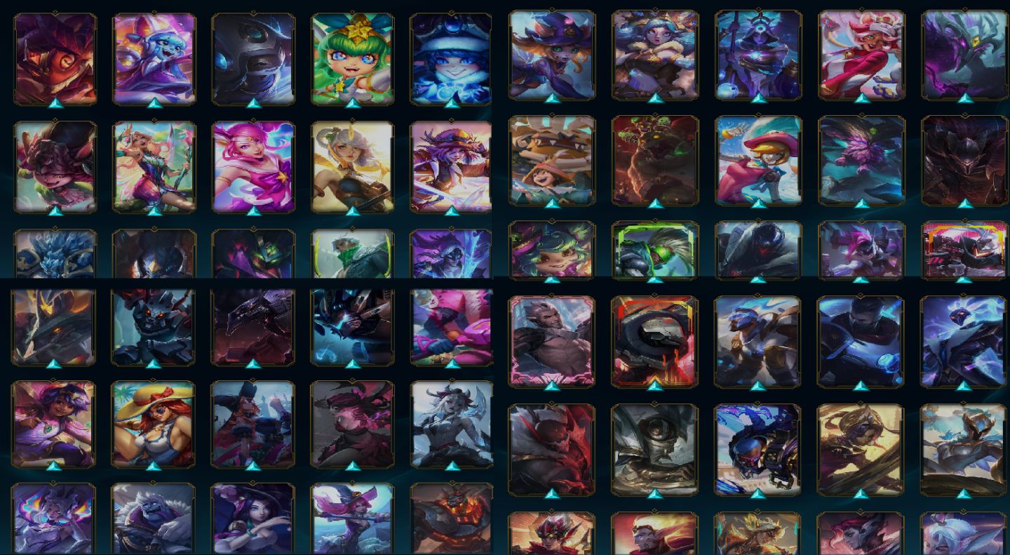 Lvl 577 | 581 Skins | Bordas, Icones de 2013, e Muito Mais...